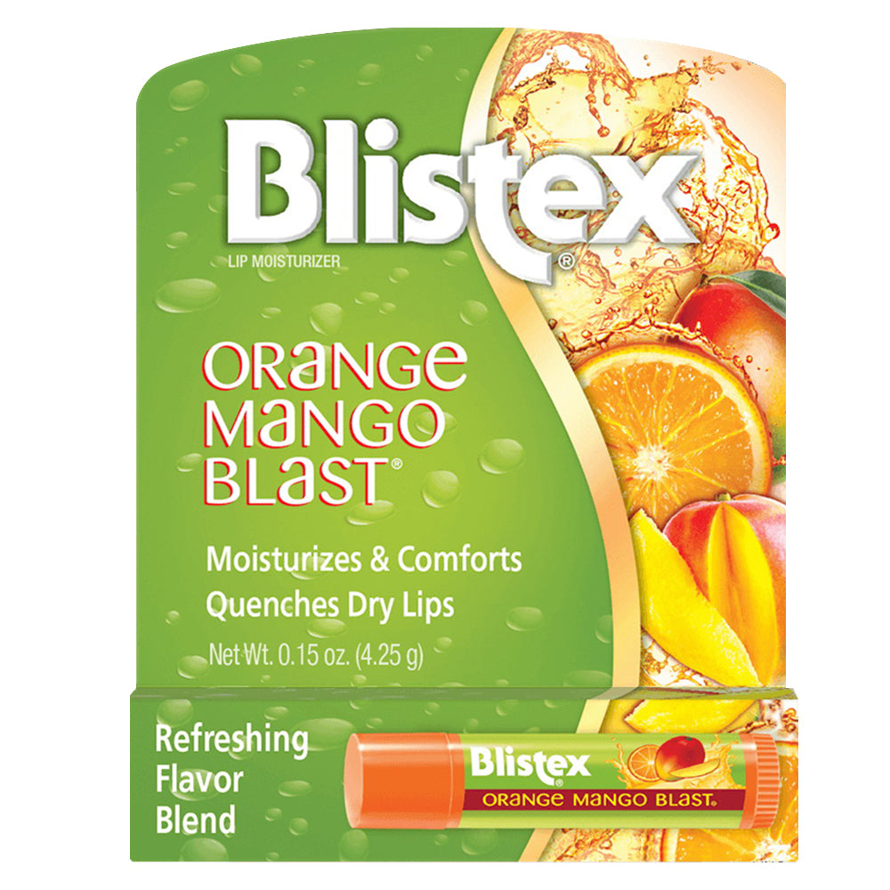 Blistex Lip Protectant Orange Mango Blast 0.15 Oz (4.25g)